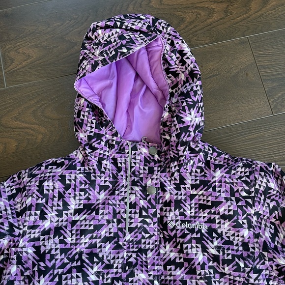 Columbia Omni tech purple printed jacket - Picture 2 of 7